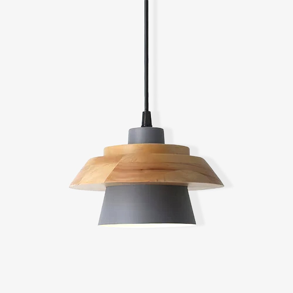 Stone Wood Houselight Pendant Lamp