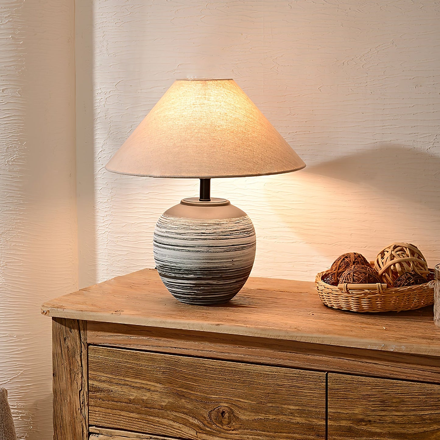 Strata Ceramic Table Lamp