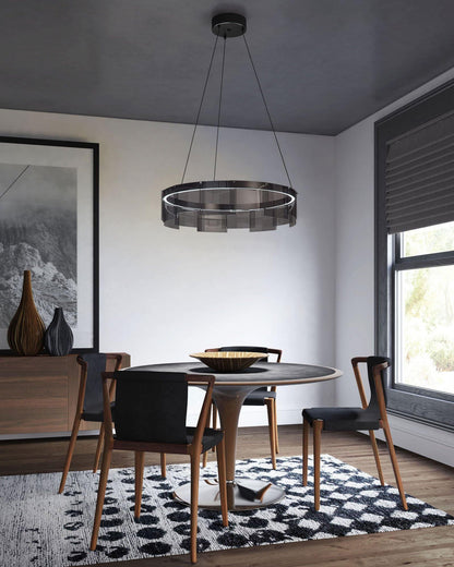 Stratos LED Gasolier Chandelier