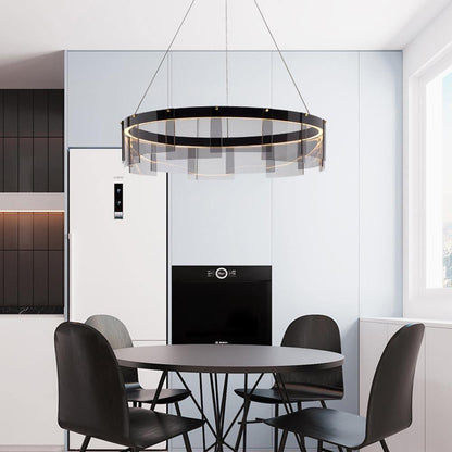 Stratos LED Gasolier Chandelier