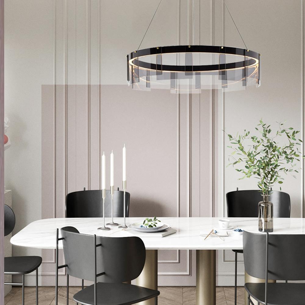 Stratos LED Gasolier Chandelier