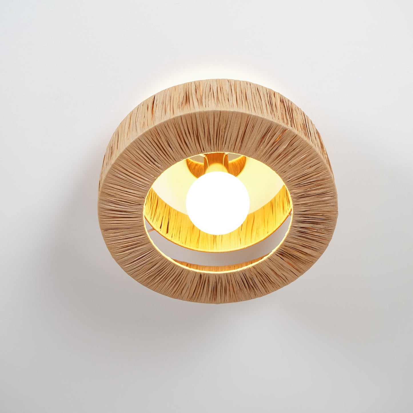 Straw Art Ceiling fixture Ceiling Lamp