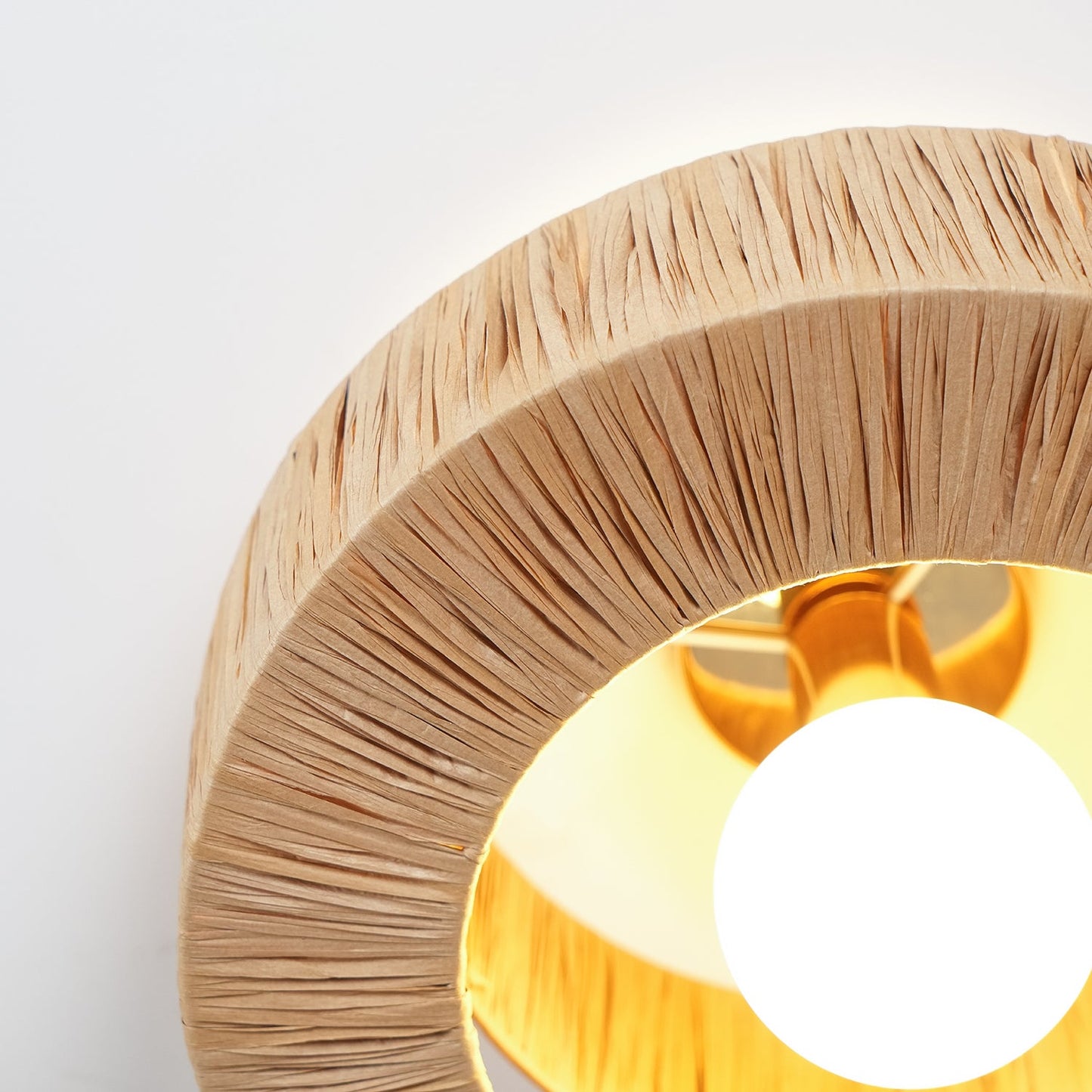 Straw Art Ceiling fixture Ceiling Lamp