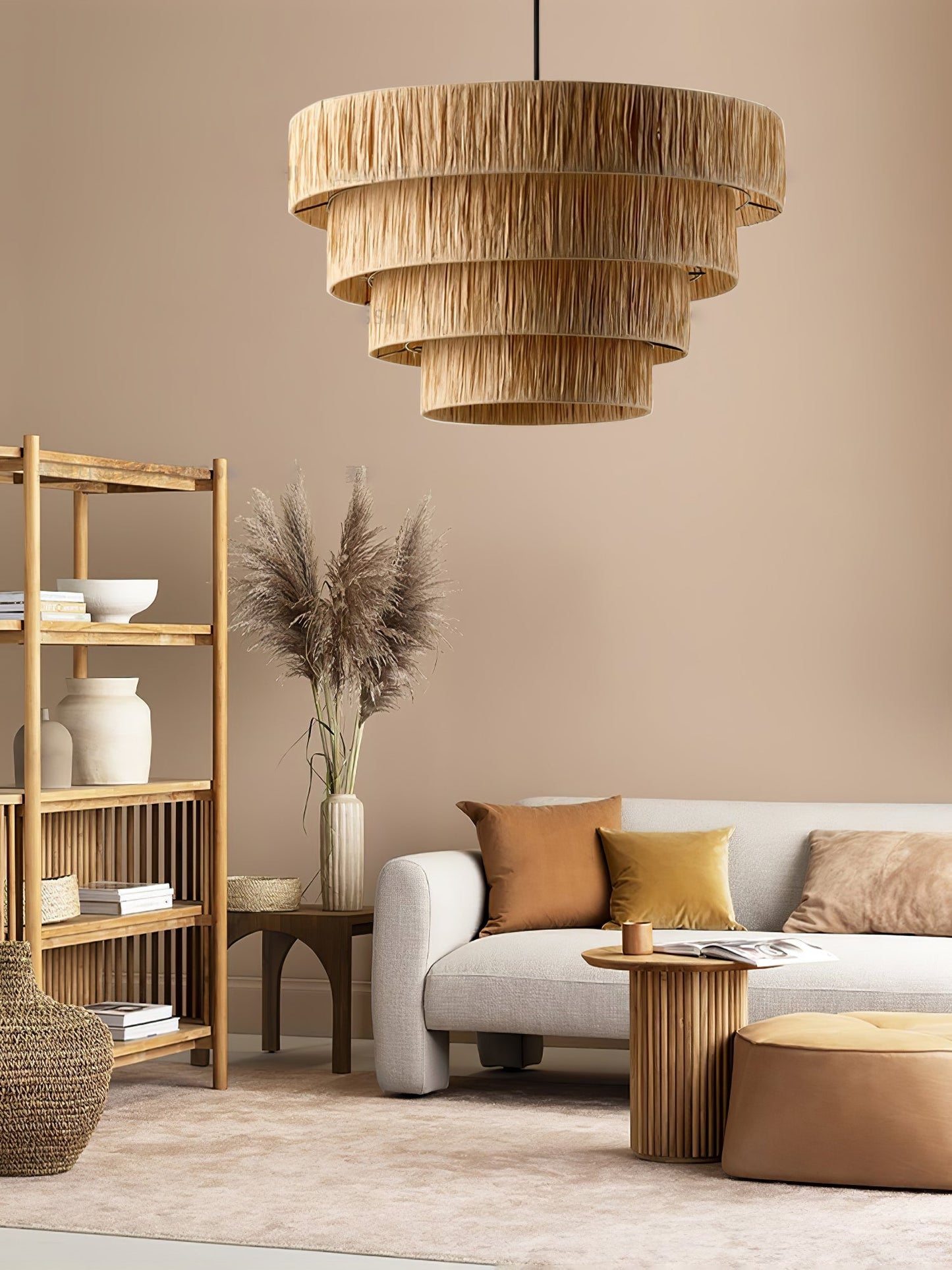 Straw Art Hanging light Pendant Light