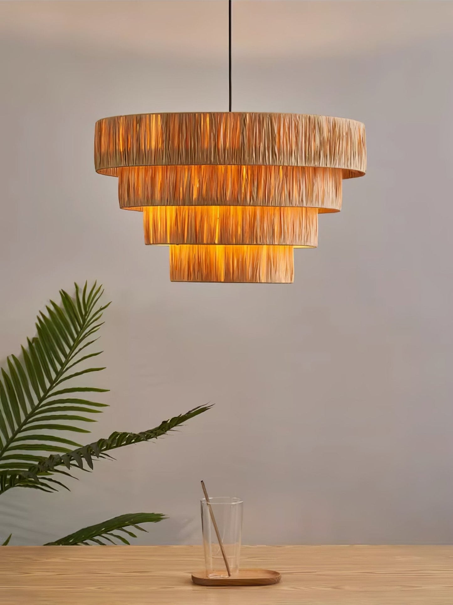 Straw Art Hanging light Pendant Light