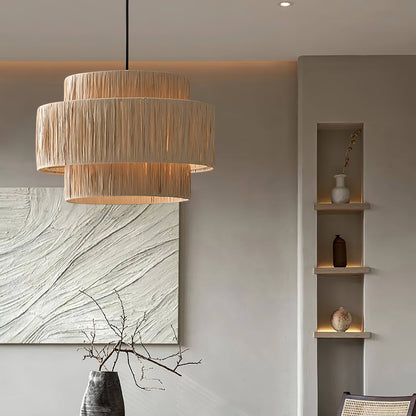 Straw Art Hanging light Pendant Light