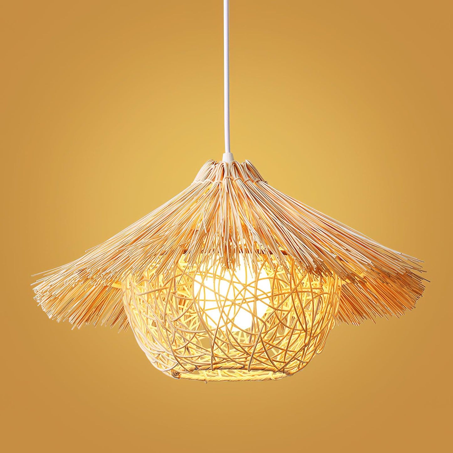 Straw Hat Drop light Pendant Light