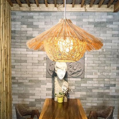 Straw Hat Drop light Pendant Light