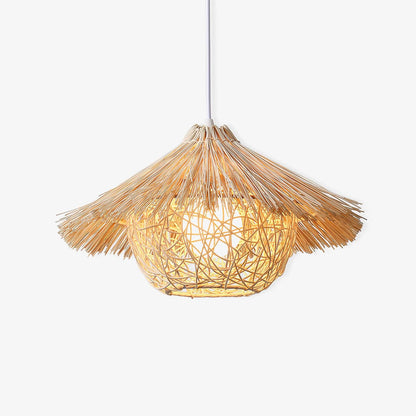 Straw Hat Drop light Pendant Light