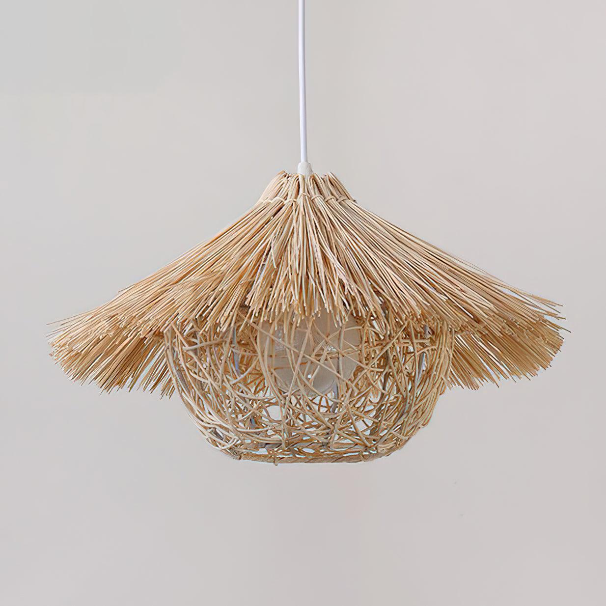 Straw Hat Drop light Pendant Light