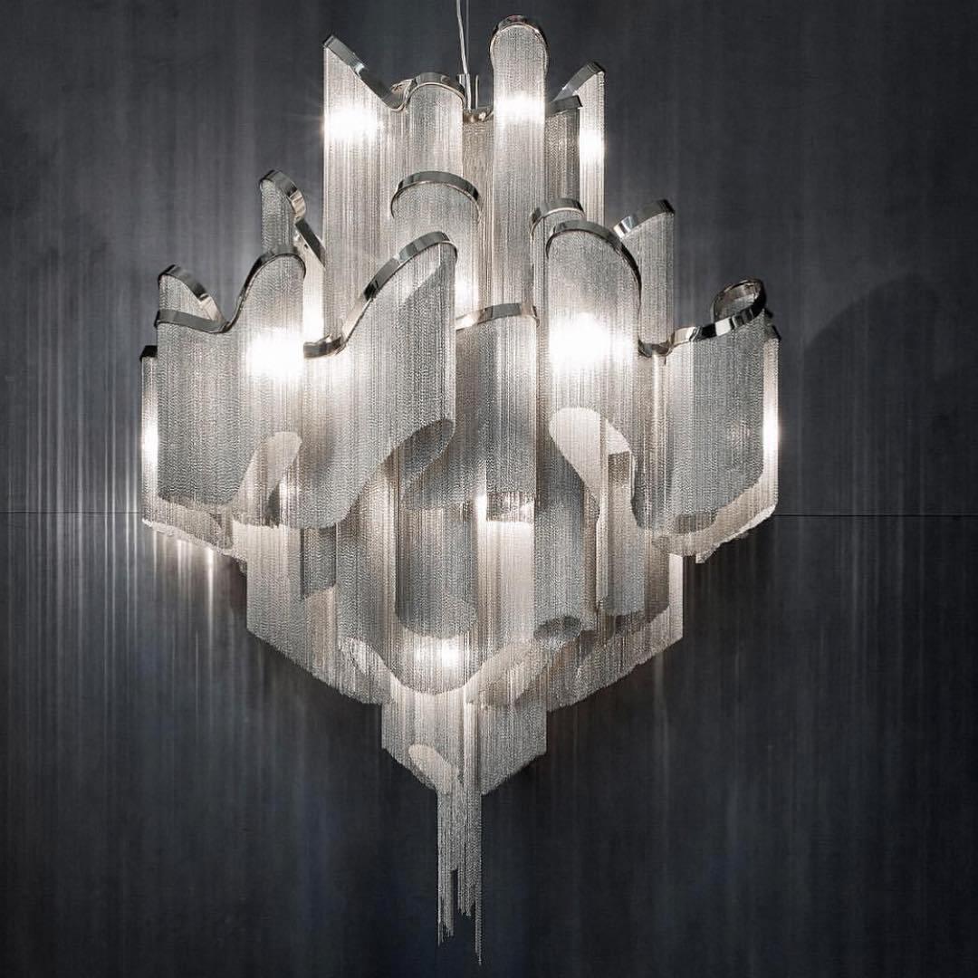 Stream Chain Electrolier Chandelier