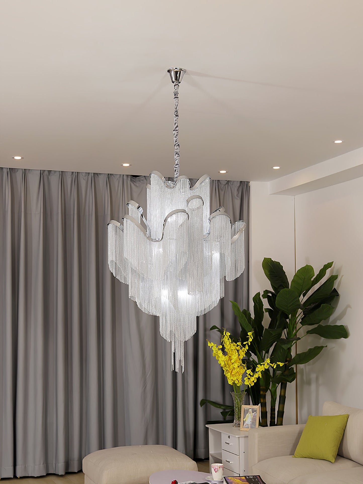 Stream Chain Electrolier Chandelier