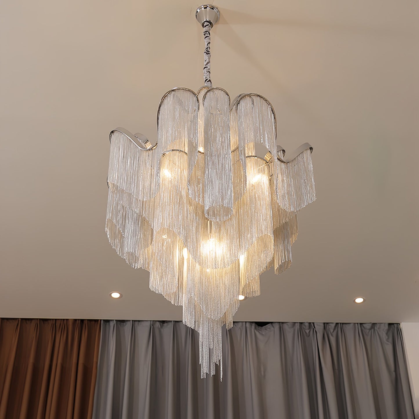 Stream Chain Electrolier Chandelier