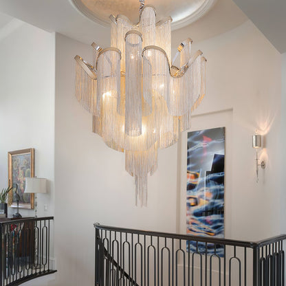 Stream Chain Electrolier Chandelier