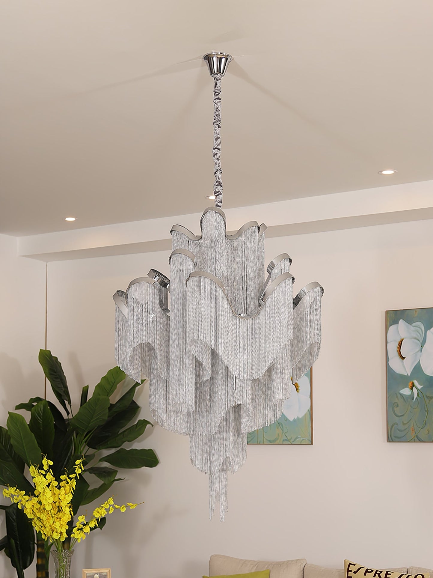 Stream Chain Electrolier Chandelier