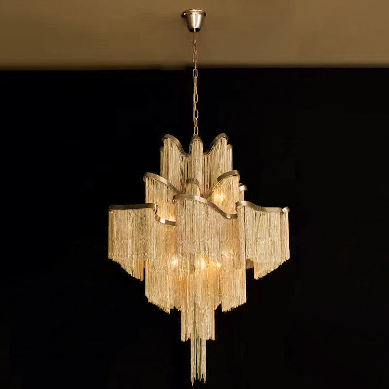 Stream Chain Electrolier Chandelier