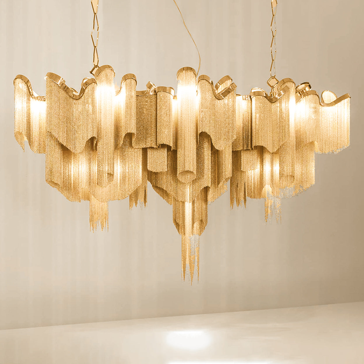 Stream Chain Electrolier Chandelier