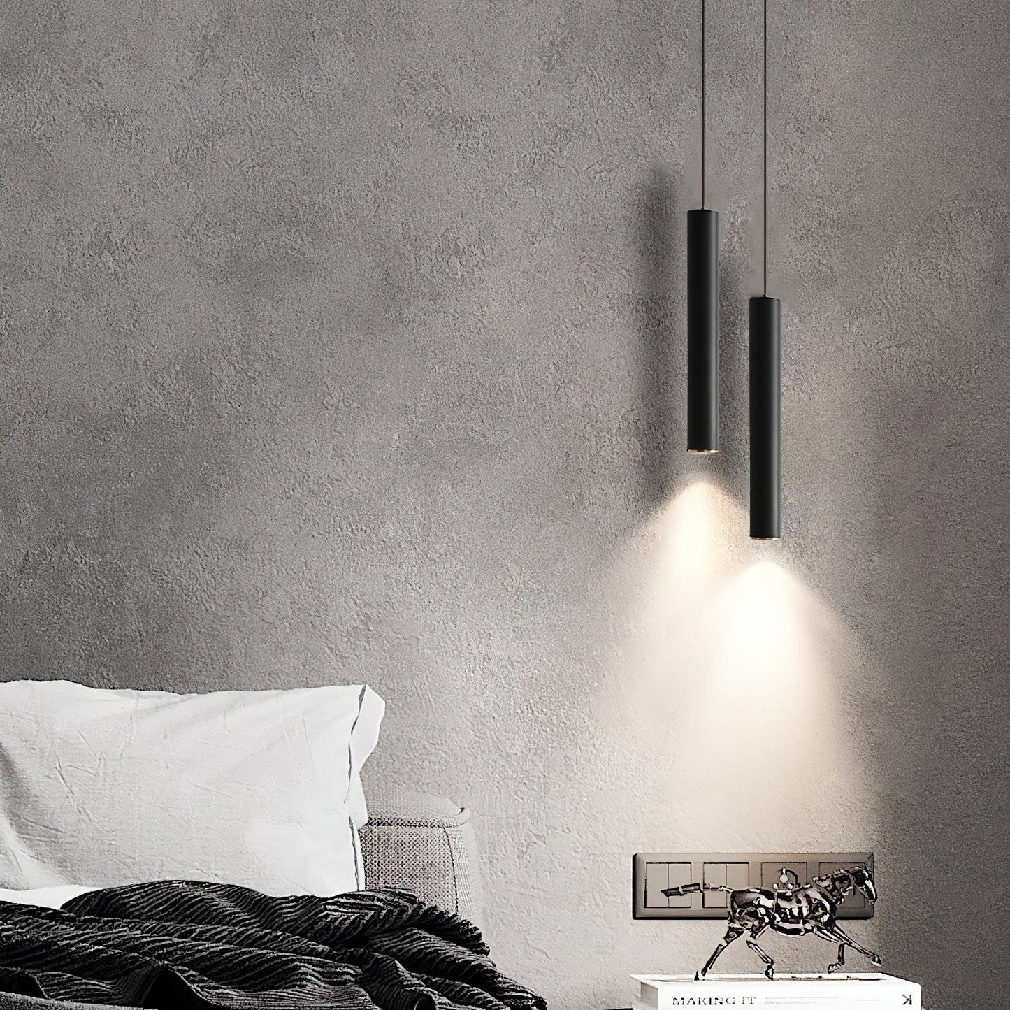 Streamline Cylinder Houselight Pendant Lamp