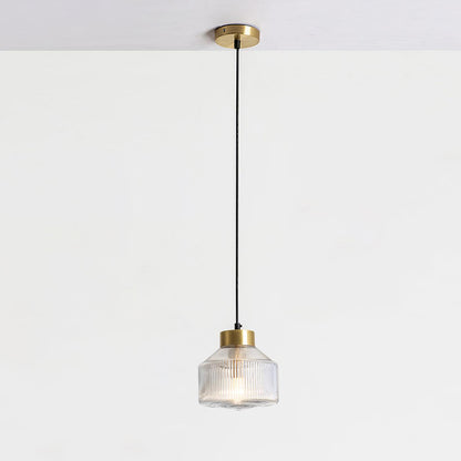 Striped Spinning Top Drop light Pendant Light