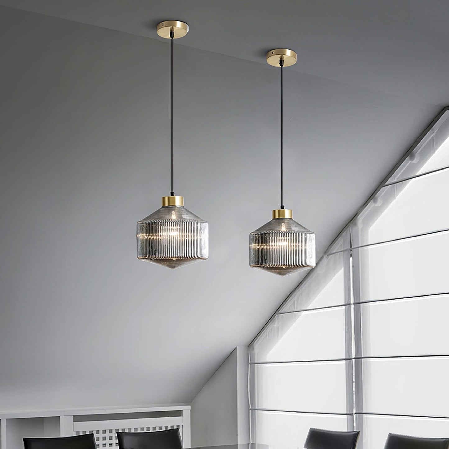 Striped Spinning Top Drop light Pendant Light