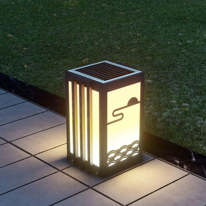 Sunrise Pattern Floodlight Outdoor Light