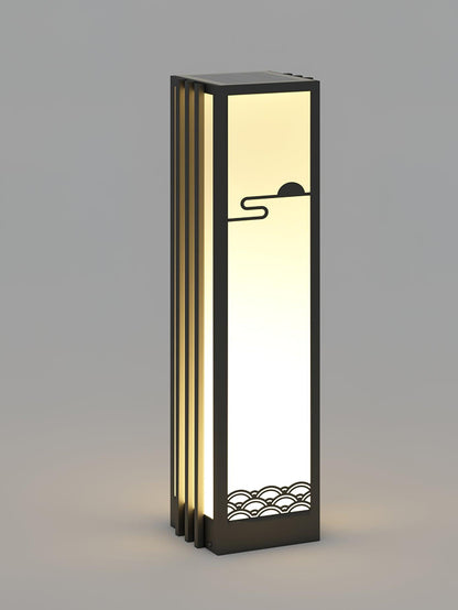 Sunrise Pattern Floodlight Outdoor Light