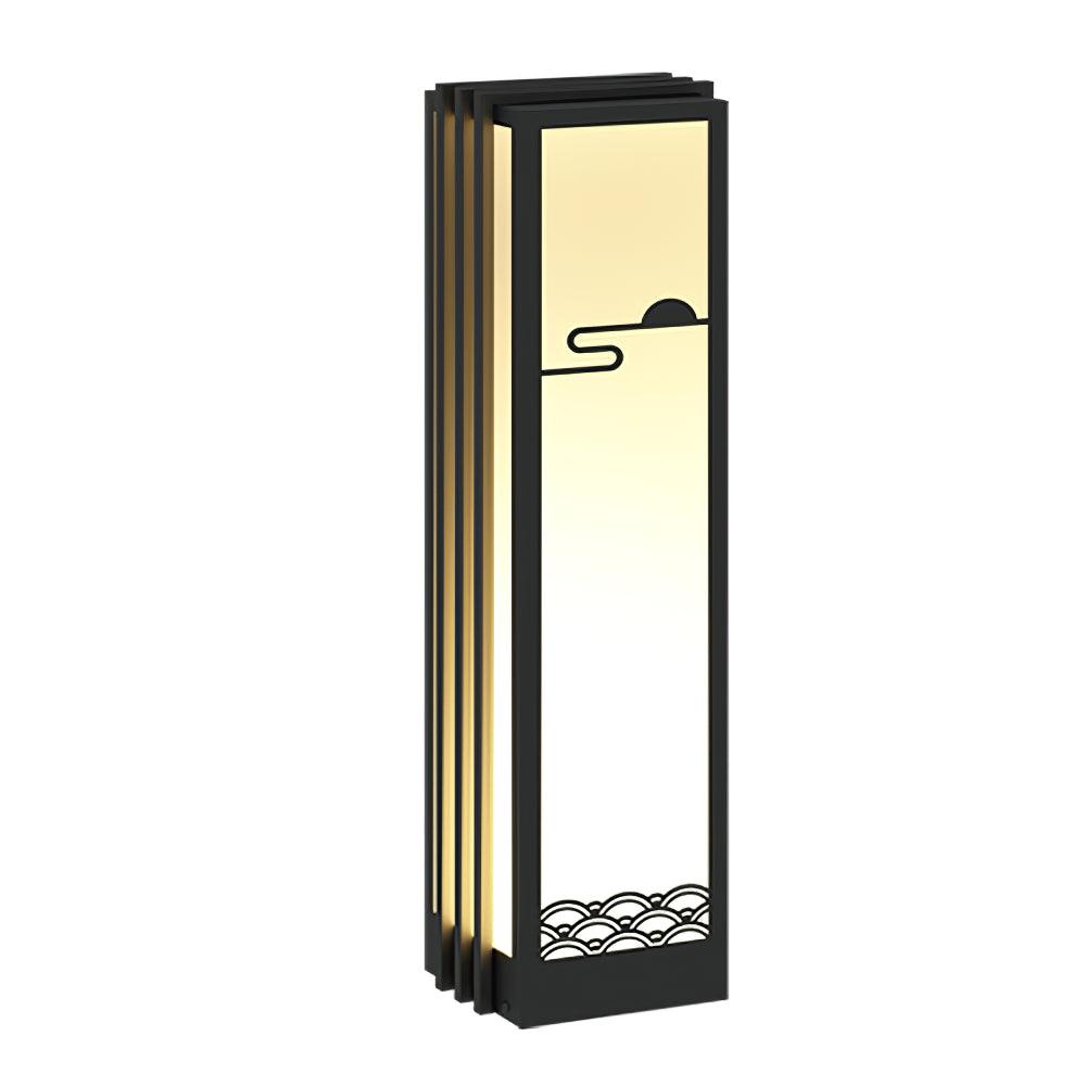 Sunrise Pattern Floodlight Outdoor Light