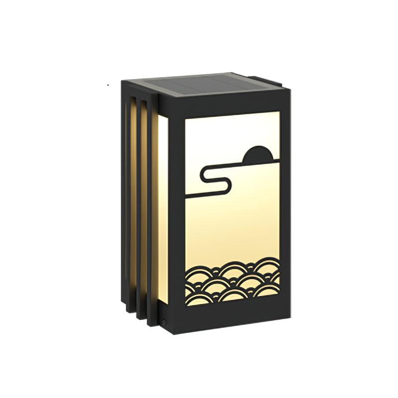 Sunrise Pattern Floodlight Outdoor Light