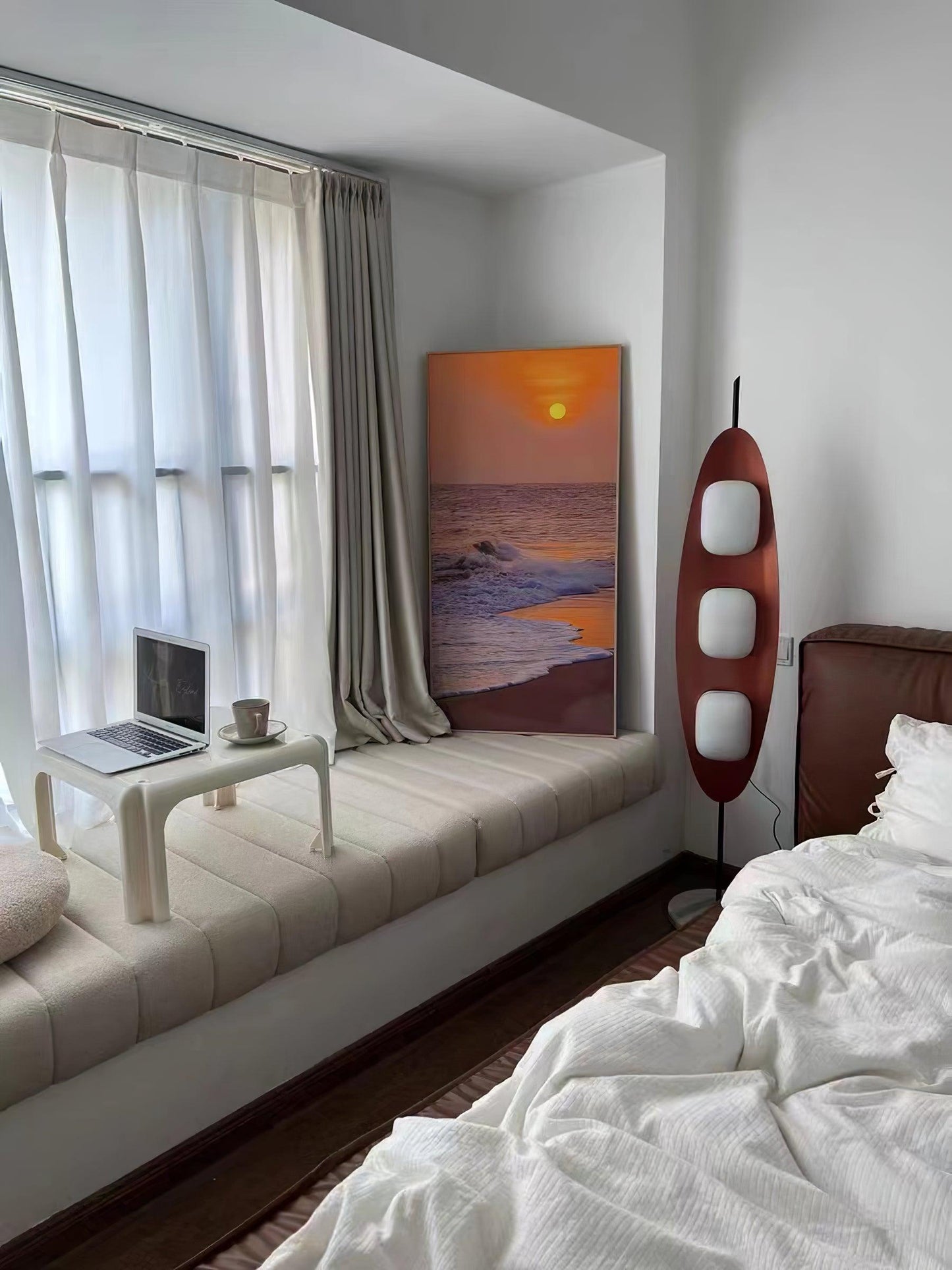 Surfboard Torchiere Lamp Floor Lamp