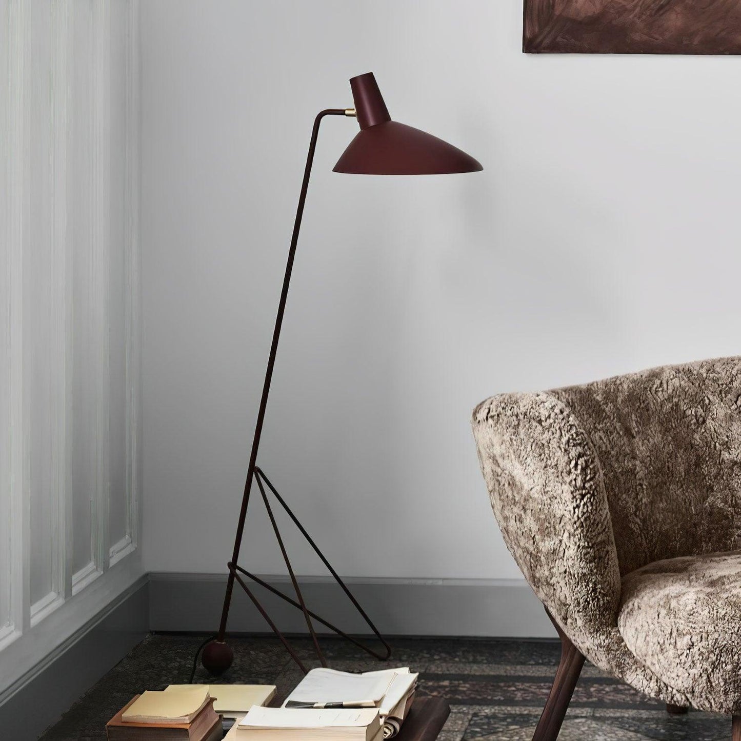 Svelte Noir Free-standing Lamp Floor Lamp