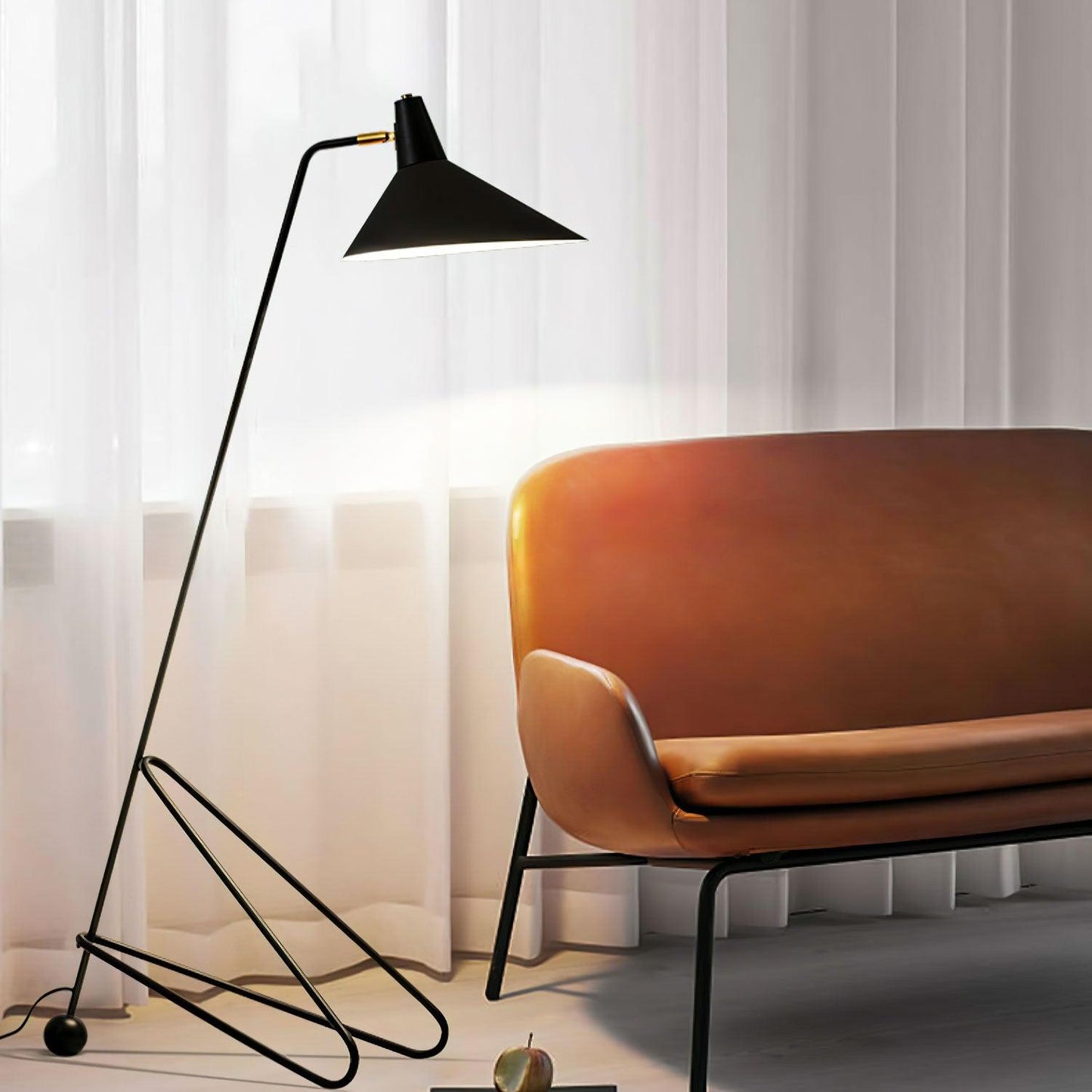 Svelte Noir Free-standing Lamp Floor Lamp