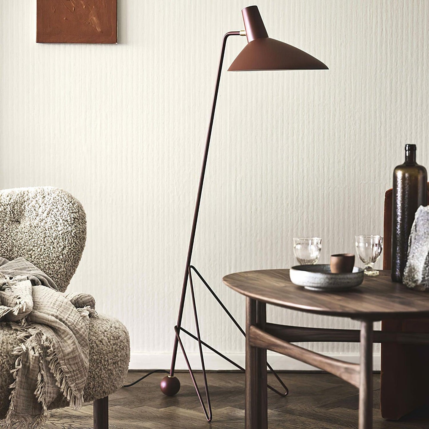 Svelte Noir Free-standing Lamp Floor Lamp