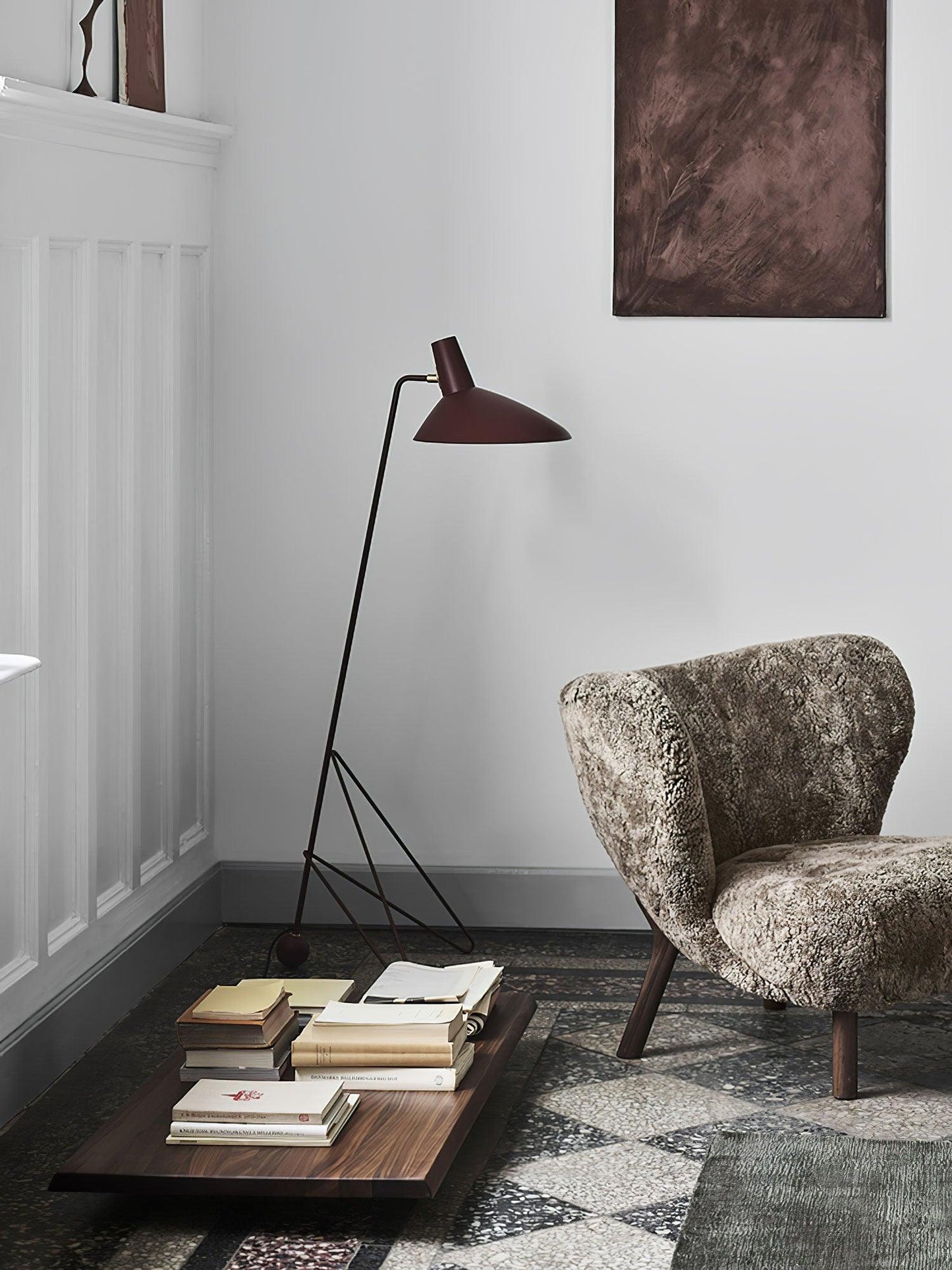 Svelte Noir Free-standing Lamp Floor Lamp