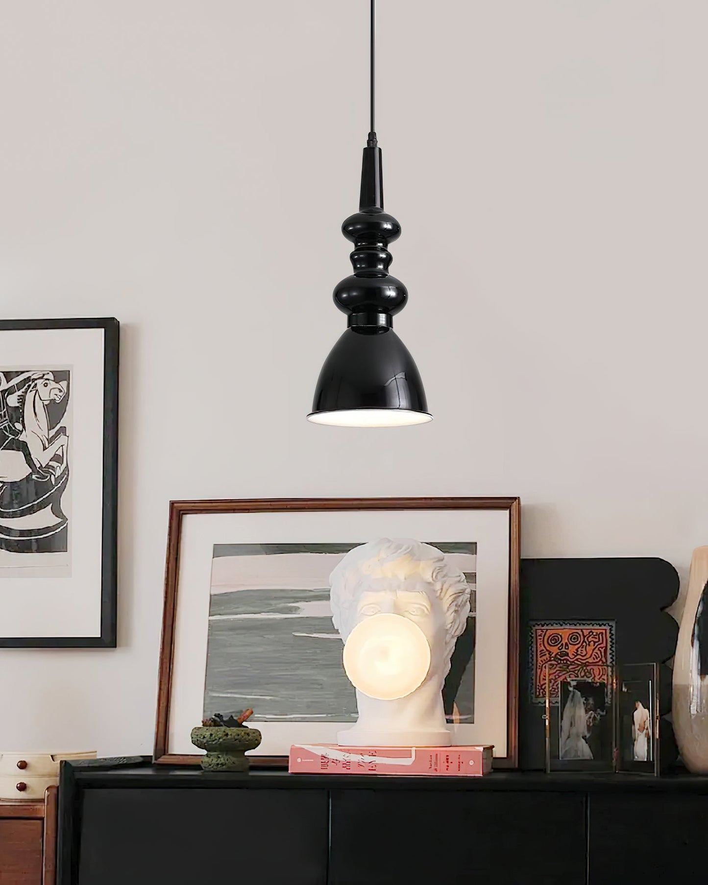 Svelte Noir Drop light Pendant Light