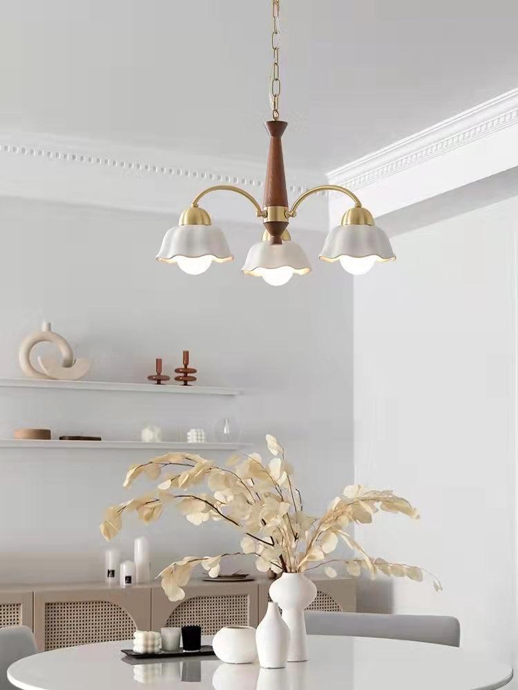 Swedish Modern Brass Pendant light Chandelier