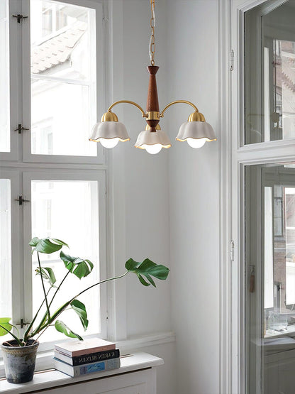 Swedish Modern Brass Pendant light Chandelier