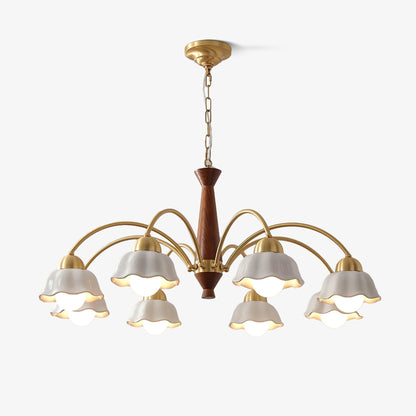 Swedish Modern Brass Pendant light Chandelier