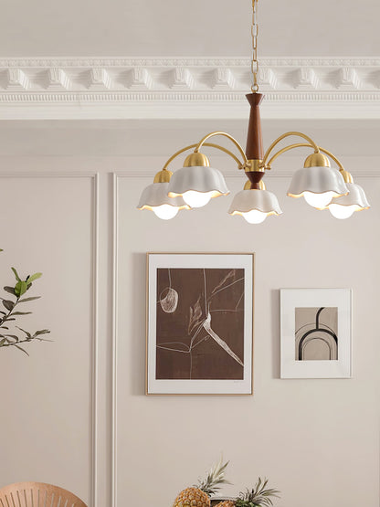 Swedish Modern Brass Pendant light Chandelier