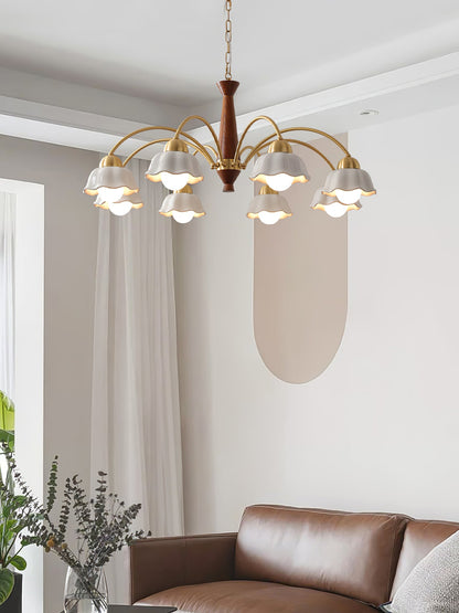 Swedish Modern Brass Pendant light Chandelier