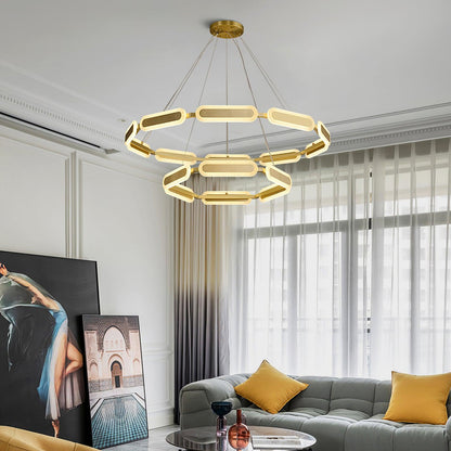 Swirl Gasolier Chandelier