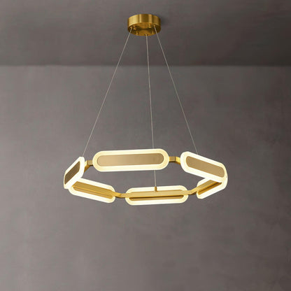 Swirl Gasolier Chandelier