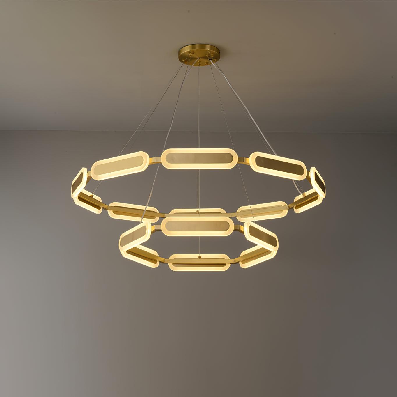 Swirl Gasolier Chandelier