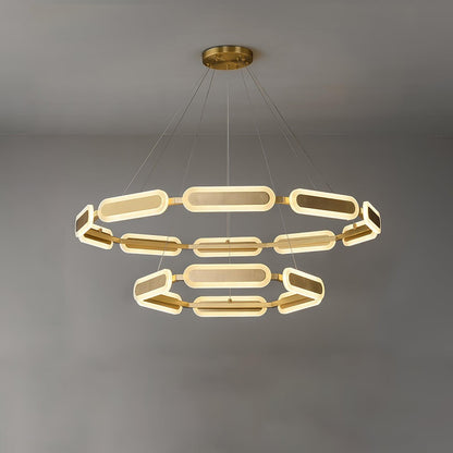 Swirl Gasolier Chandelier