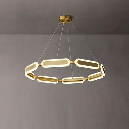 Swirl Gasolier Chandelier