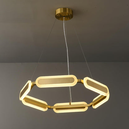 Swirl Gasolier Chandelier