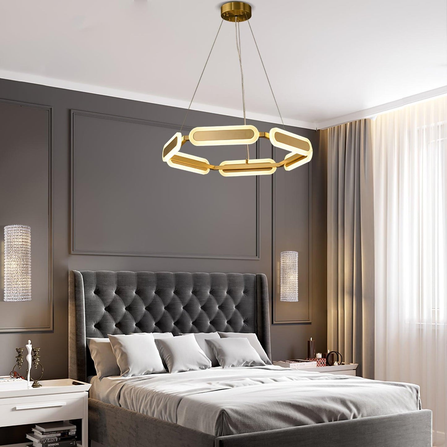 Swirl Gasolier Chandelier