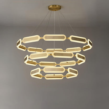 Swirl Gasolier Chandelier