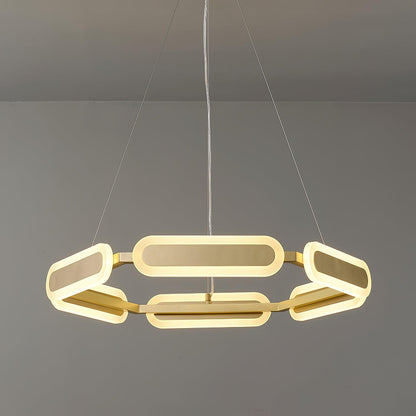 Swirl Gasolier Chandelier