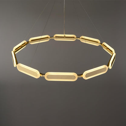 Swirl Gasolier Chandelier