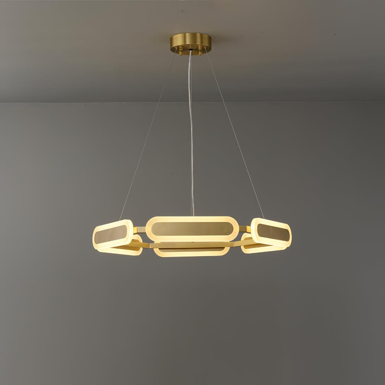 Swirl Gasolier Chandelier